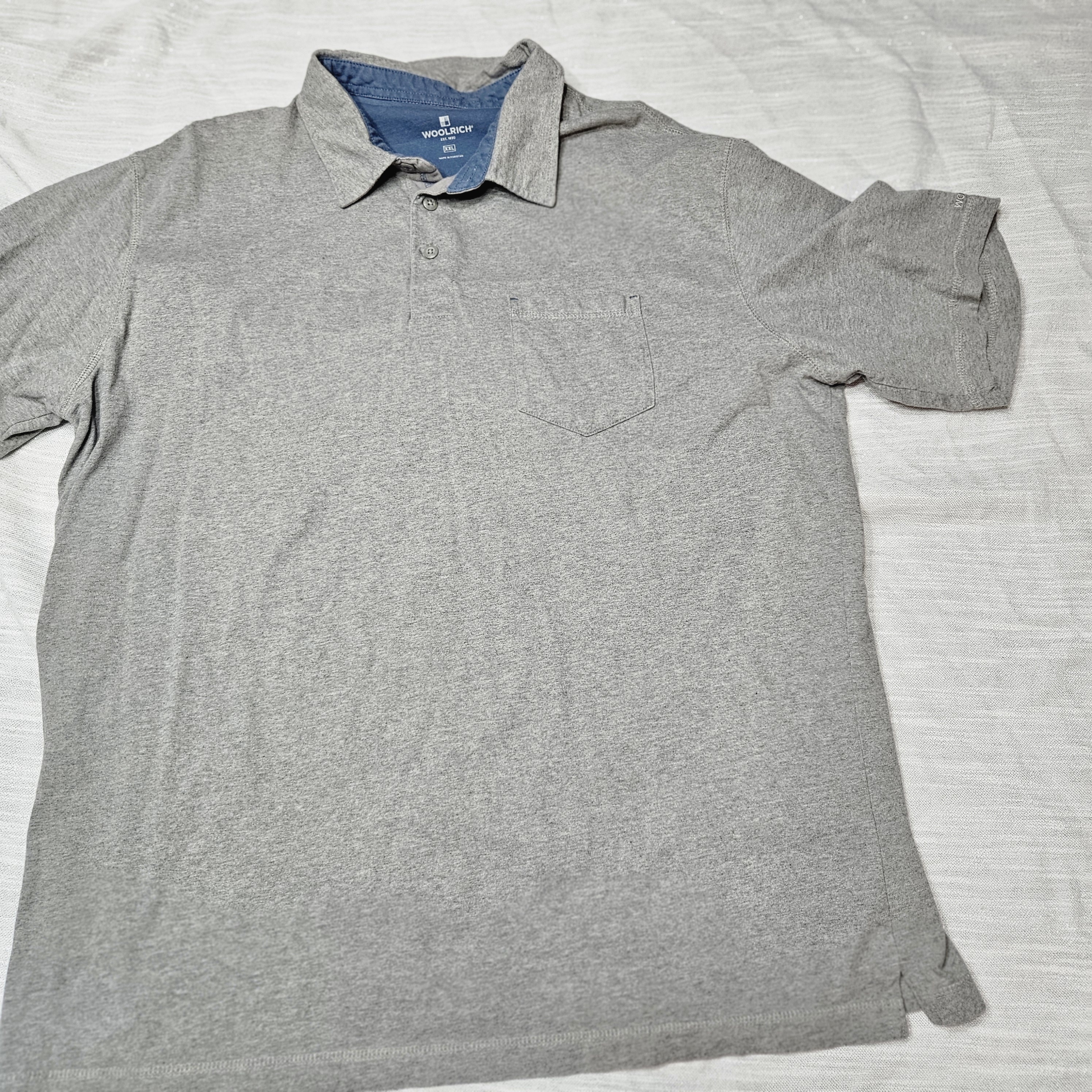 Woolrich Light Gray Polo Shirt